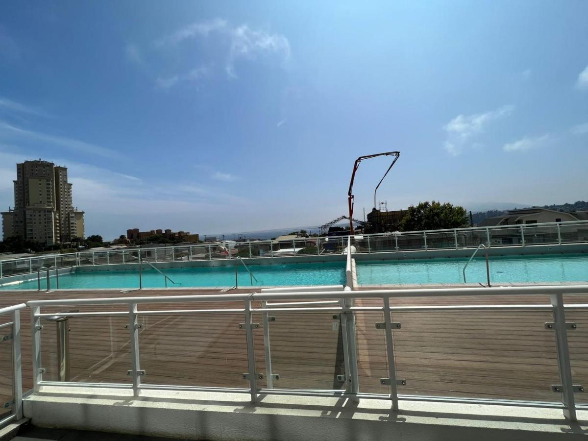 Concon Edificio Mares De Montemarアパートメント エクステリア 写真