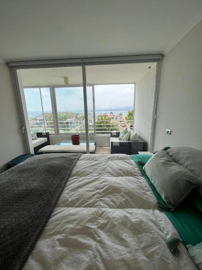 Concon Edificio Mares De Montemarアパートメント エクステリア 写真